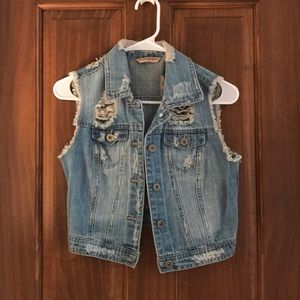 Jean vest